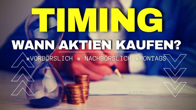 Timing: Wann Aktien Kaufen Und Verkaufen?